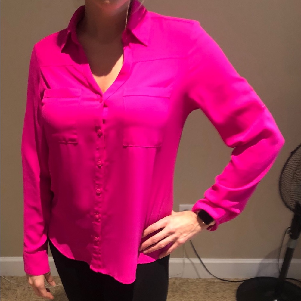 The express portofino shirt original fit SMALL